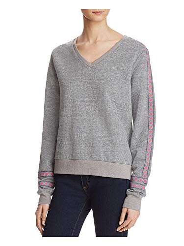 Rebecca Minkoff Women's Canyon Sweatshirt Small Grey Melange