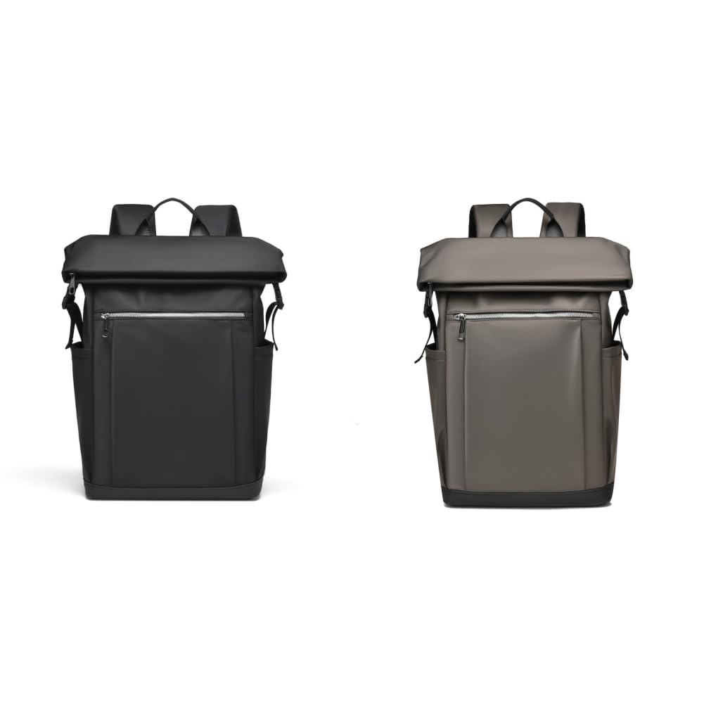 Mochila para cámara de fotos, resistente y ligera, capacidad de gran capacidad, organización óptima, mochila, Negro+marrón, PROMEDIO, Moda