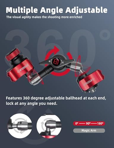 Image of IFOOTAGE 11 inch Spider Crab Magic Arm MA5-6 Quick Release Mount