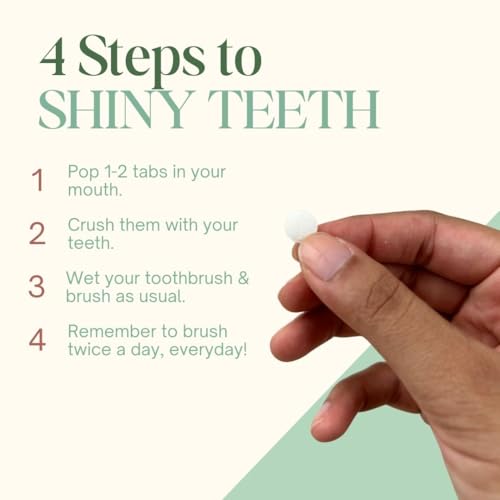 Image of Shunyam Toothpaste Tablets | Pack of 30 | Travel Pack | Airport Friendly | Natural, Flouride, SLS and Paraben Free | Peppermint