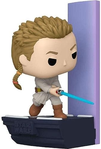 Funko Pop! Deluxe: Star Wars - OBI-WAN Kenobi - Duel of The Fates - OBI WAN - Exclusiva Amazon - Figura de Vinilo Coleccionable - Idea de Regalo- Mercancia Oficial - Movies Fans
