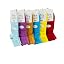 Burgundy, Lavender, Brown, Turquoise, Yellow, Blue