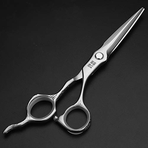 Ciseaux de coiffure argent de 15,2 cm pour coupe de cheveux et pointes abîmées - 6