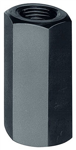 AMF 82297 DIN 6334 Extension Nut, Black, M14/21 mm
