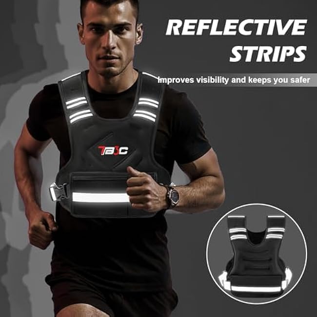 Adjustable Weighted Vest for Men and Women,04-10lb/11-20lb/20-32lb Vest with 6 Ironsand Weights for Strength Training,Body Weight Vest Exercise Set for Running, Walking and Home Workouts