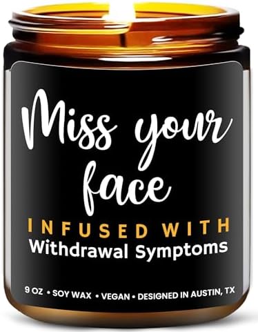 I Miss Your Face Candle
