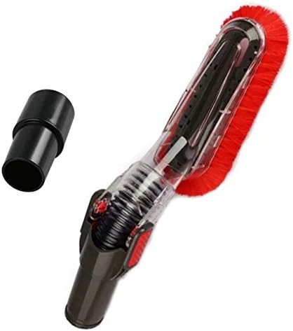 Flexible Soft Vacuum Accessories and Attachments Dusting Brush 35mm-32mm Adapter Perfect for Cleaning Furniture & Ceiling Vacuum Cleaner Attachments for 1-1/4'' or 1-3/8'' Standard Hose
