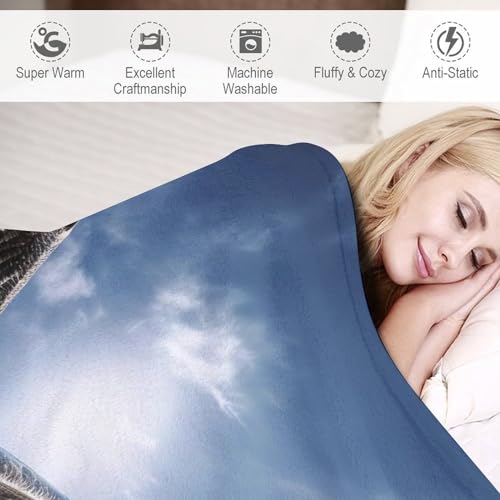 Couverture aigle 3D douce pour vos soirées cocooning au salon - 4