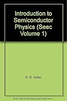 Introduction to Semiconductor Physics (Seec Volume 1) B0007I3PC0 Book Cover