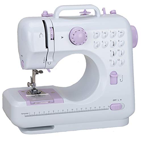 Multifunction Household Sewing Machine 505A 12 Built-in Stitches,Best Electric Sewing Tool for Beginner