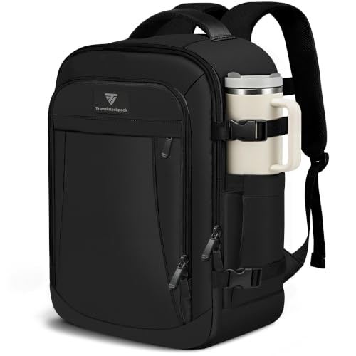 TILYMOL Travel Backpack for Women & Men - 15.6 inch Laptop Backpack Airplane Flight Approved Large Carry On Anti-theft Bag for Travel Work Business Weekender