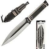 Reapr 11013 Versa Spear Dagger, Hunting Knife With Sheath, Large Dagger, Tactical Fixed Blade Knife, Survival Knife With Sheath, Hiking Knife