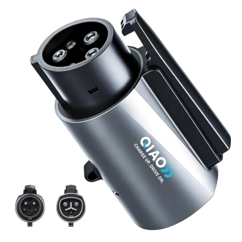 QIAO)) Tesla to J1772 Adapter (Max 80A 250V) for J1772 Electric Vehicles Tesla Charger Adapter NACS to J1772 Adapter Compatible with Tesla Wall Connector Destination Mobile Charger