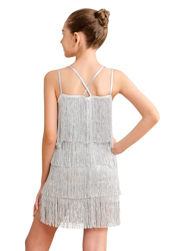 Robe de danse fille double crossback pour éviter les glissements