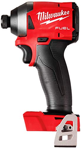 Milwaukee 2853-20 M18 FUEL 18-Volt Lithium-Ion Brushless Cordless 1/4 in. Hex Impact Driver (Tool-Only) (Renewed)