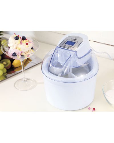 Rosenstein & Söhne Speiseeisbereiter: 4in1-Eismaschine EMA-300 mit LCD-Display, für 1,5 Liter Speiseeis, 7 W (Speiseeismaschine, Frozen Joghurt Maker, Softeismaschine) – Bild 5