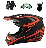 Senhill DOT/FMVSS 218 Approved Motocross Helmet Unisex Offroad Helmet Dirt Bike ATV Motorcycle...