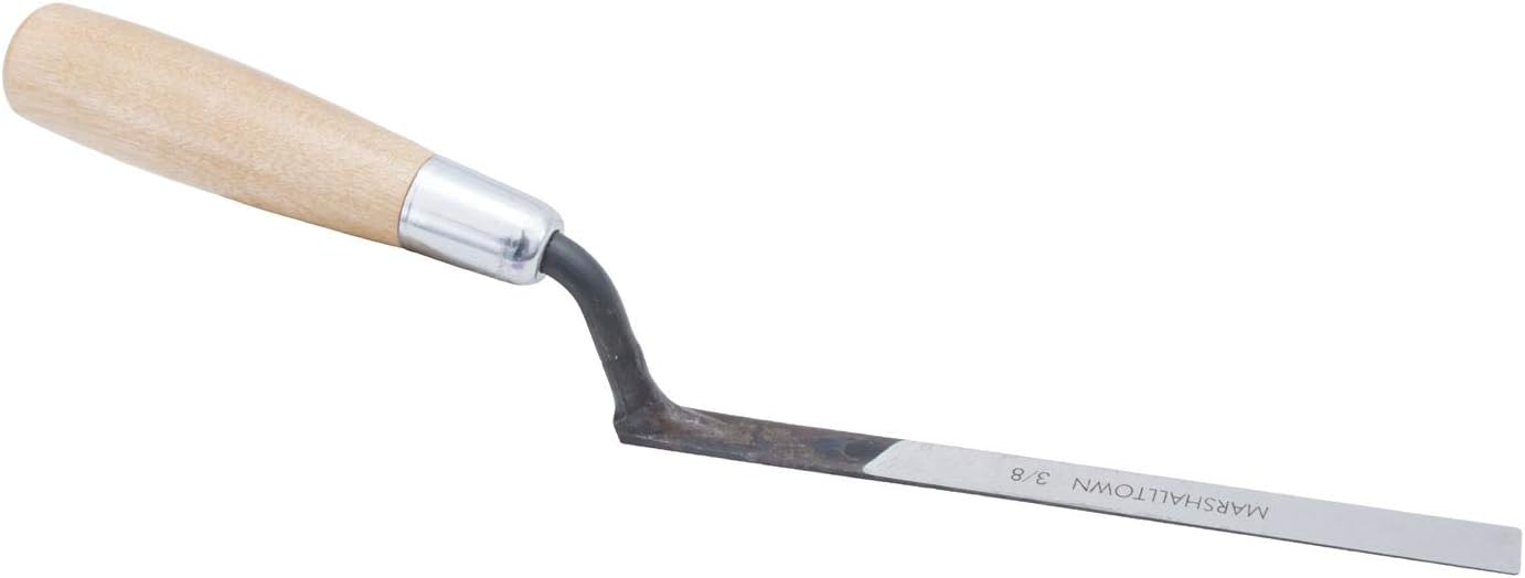 MARSHALLTOWN Tuck Pointer, Masonry, 6 1/2 x 1/4 Inch, Wood Handle, Made in the USA, 503