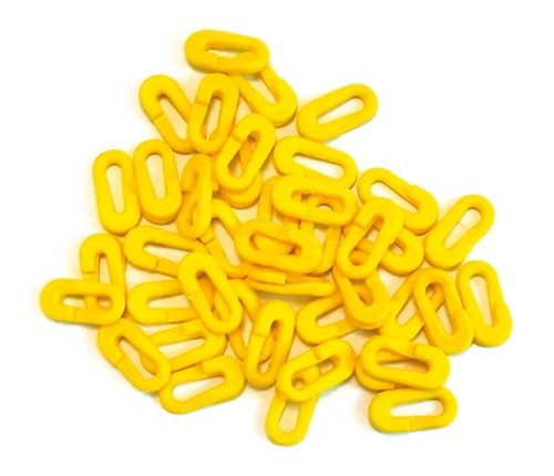 CreativeMinds UK Precision Training Football Easy Goal/Net Clips Yellow Pack of 80
