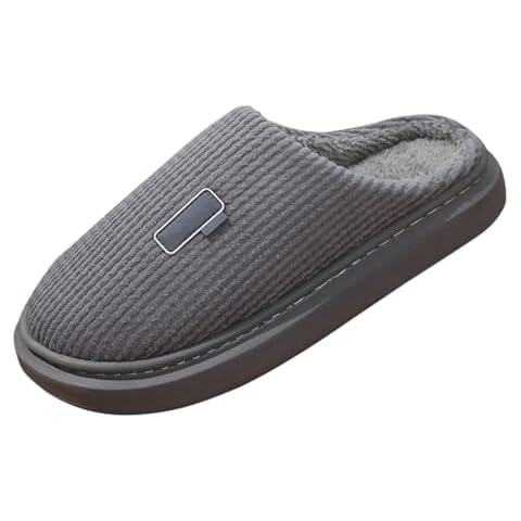 Chaussons Homme Antidérapants Gris Cover