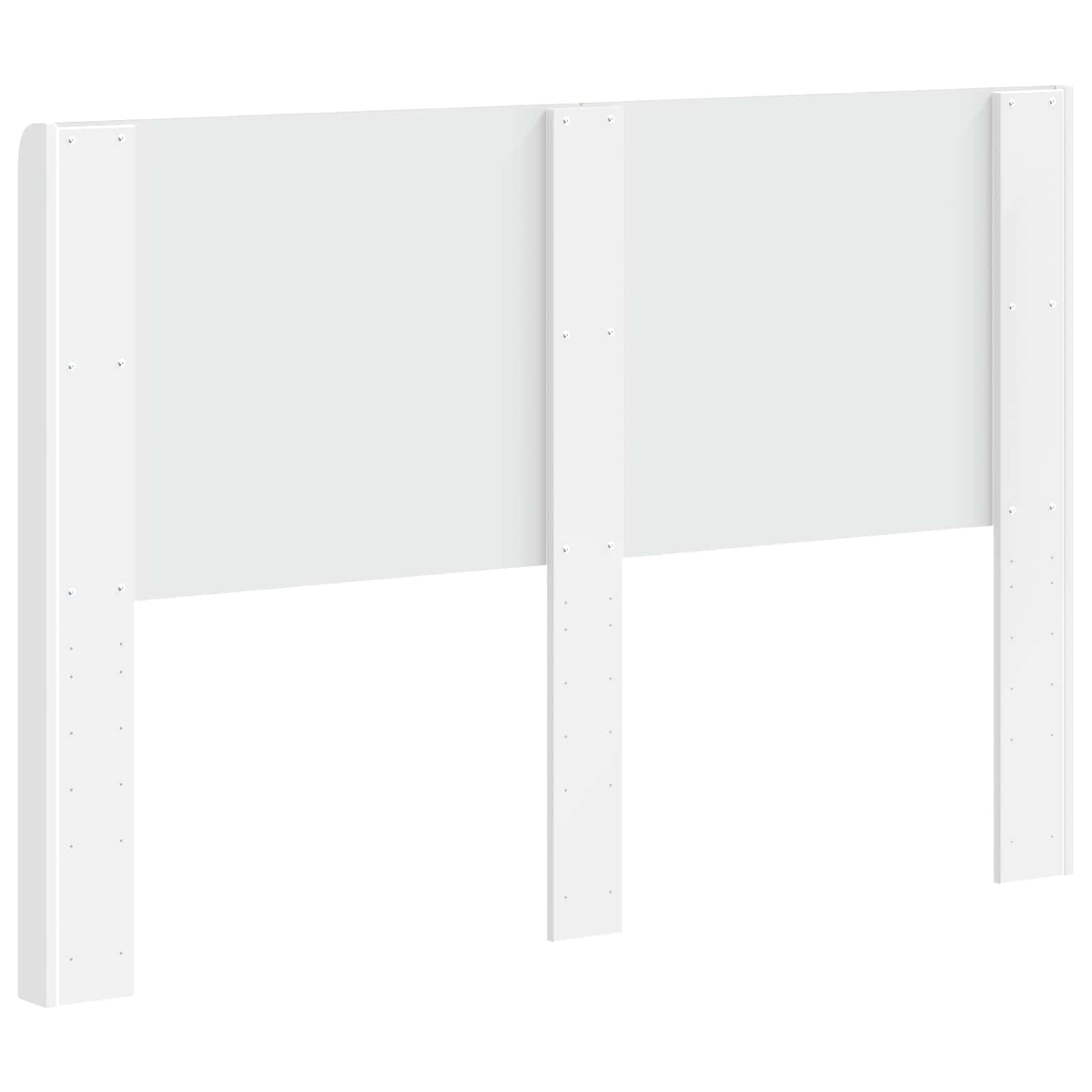 SYDE Tête de lit blanche en bois élaboré