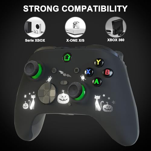 Image of Wired Controller for Xbox One, Support RGB LED, Turbo, Programmable Button, 3.5mm Jack, Gamepad Compatible with Xbox Series X|S, Xbox One S|X, and PC
