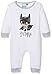 DC Comics Batman Conjuntos de Pijama, Blanco (Optic White), 3-6 Meses para Bebés