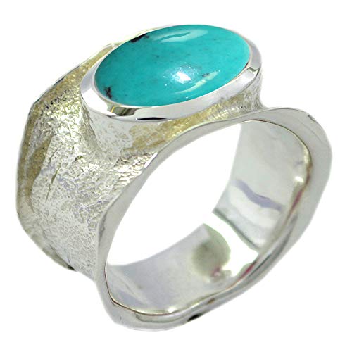 Bague en argent sterling véritable pierre précieuse trouvez votre taille 47-68