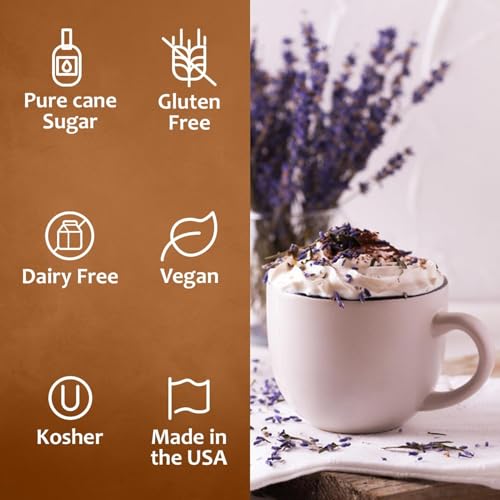 Syruvia Lavender Coffee Syrup