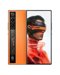 REDMAGIC 10 Air 120Hz Smartphone Gaming, 5G Android Téléphone Portable, 16GB RAM+512GB ROM, Snapdragon 8 Gen 3, 6.8" AMOLED Écran, FHD+, 50MP Caméra, 80W Chargeur, Dual-Sim, NFC Orange