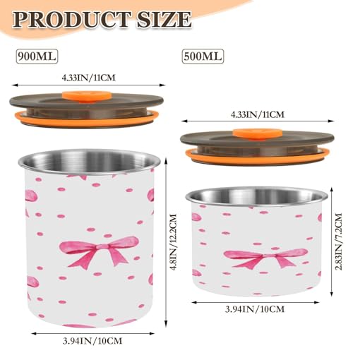 Envase Hermético para Café de Acero Inoxidable 17oz miniatura 2