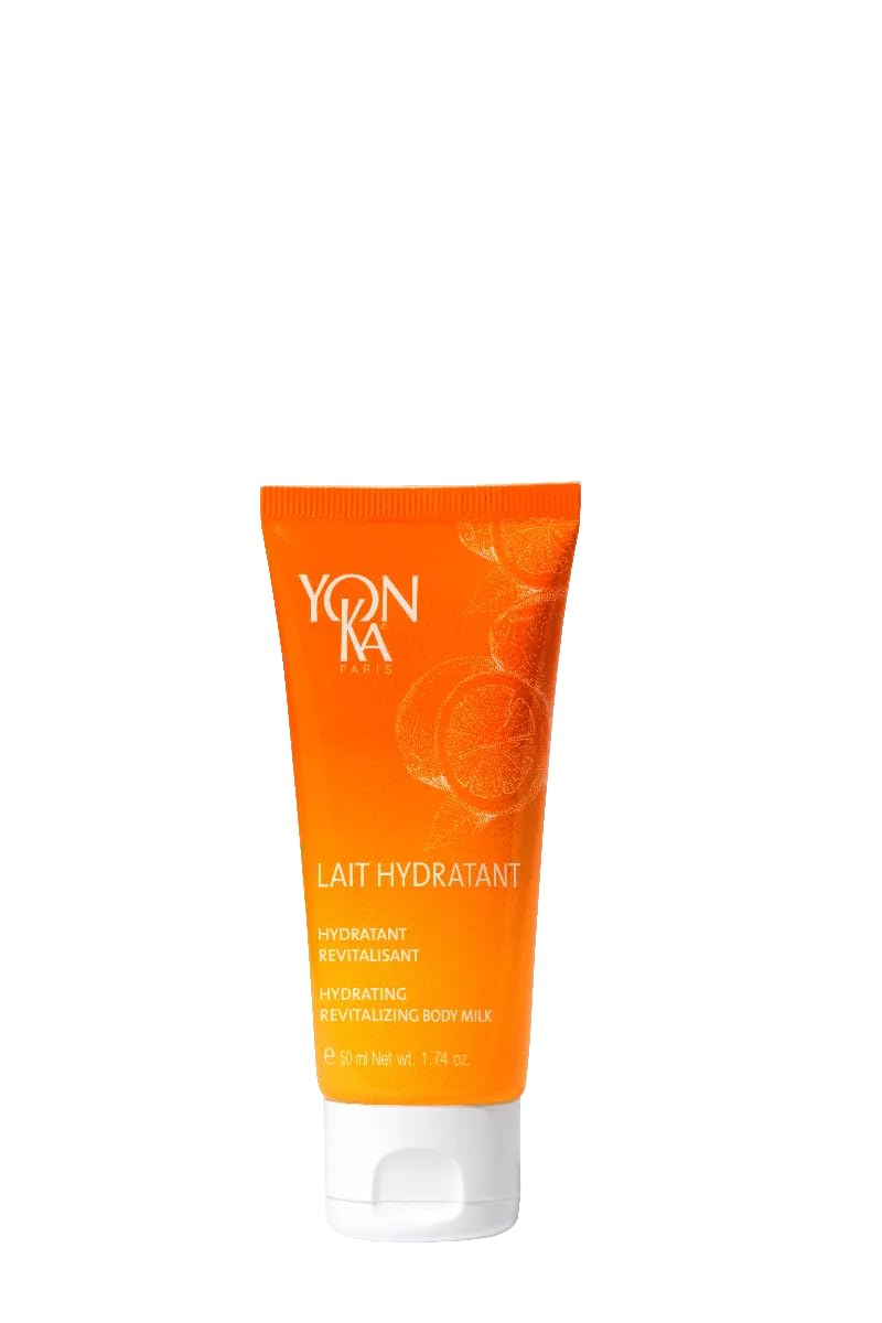 Yonka Körpermilch 200ml – Mit 96% Natürlichen Inhaltsstoffen, Vitamin E, Mandarin & Süßorange, Nicht Fettend