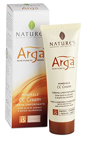 Bios Line Arga' Cc Cream, Medio Chiara, Spf 15-20 g