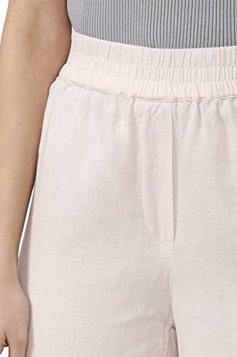 Image of Van Heusen Women High Rise Regular Fit Casual Pants