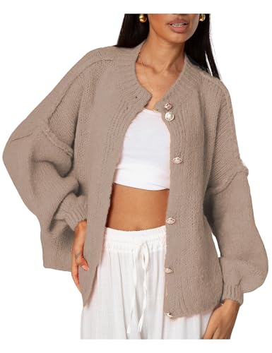 SeekMe Womens Cardigan Sweaters Casual Lightweight...