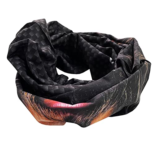 Image of Obacle Skull Face Mask Half for Dust Wind UV Sun Protection Seamless 3D Tube Mask Bandana for Men Women Durable Thin Breathable Skeleton Mask Motorcycle Riding Biker Fishing Cycling Sports Festival