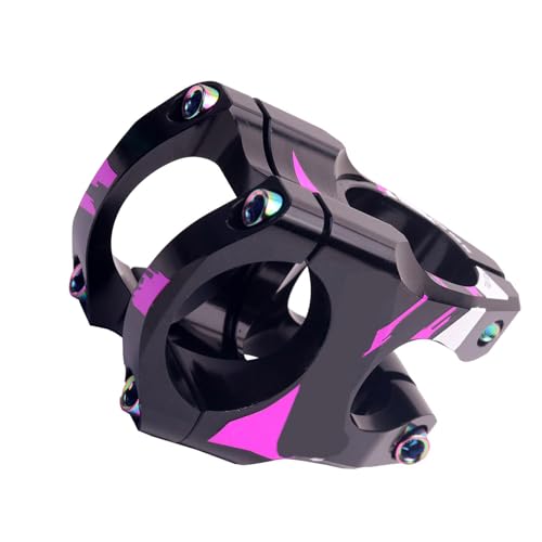 CAZSTYK マウンテンバイク ハンドルバー ショートステム アルミニウム合金 ロードバイク ハンドルバーアクセサリー 取り付け簡単 高強度アルミニウム合金 マウンテンバイク ロードバイク用