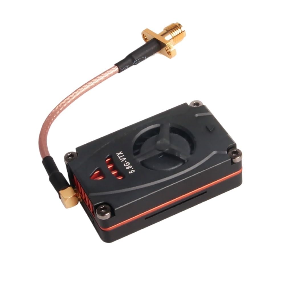 para HolyBro para Atlatl HV 5.8G VTX – 3W (25mW/3000mW), Bandas 37 Canales Conmutables | Modo Pit, para FPV de Largo Alcance