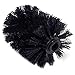 Cepillo de Baño, 2 Pzas. Baño Universal Soporte Hogar Recambio Plástico Herramienta de Limpieza WC Accesorio Piezas Hotel Duradero Repuesto Cocina - Negro, Free Size