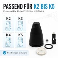 Hochdruckreiniger-Turbodüsen-Ersatz-Set, für Kärcher K2 K3 K4 K5 Serie, Messingkopf-Aufsatz, Schnellanschluss-Sprüh-Set, verbessert die Effizienz von Reinigungsaufgaben – Ansicht 2