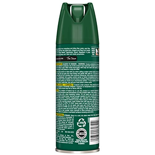 image for OFF! Deep Woods Sportsmen Insect Repellent Aerosol, Bug Spray Containi