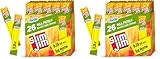 Slim Jim Smoked Meat Sticks, Vlasic Dill Pickle Flavor, 6g Protein Per Serving, Snack Size, 0.28 oz. (26 Count) (Pack of 2)