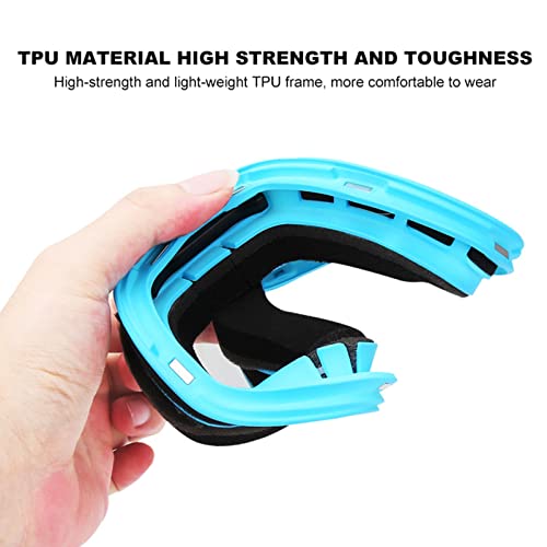 Masques de ski TIM-LI double couche contre la buée verres interchangeables UV100% - 6