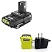 Cordless Drill Set Bundle with Ryobi 18V ONE+ Drill Driver, 3/8 Inch Chuck, 40 Piece Bit Set, 1.5 Ah 18-Volt Lithium-ion Battery, 18-Volt Charger and Buho 16 Inch Tool Bag