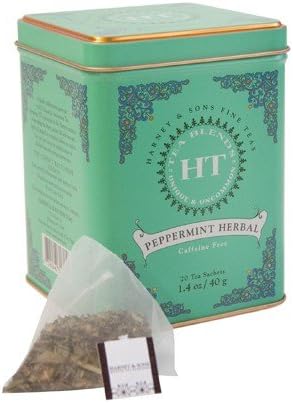 Harney & Sons Peppermint Herbal Tin, 20 Count
