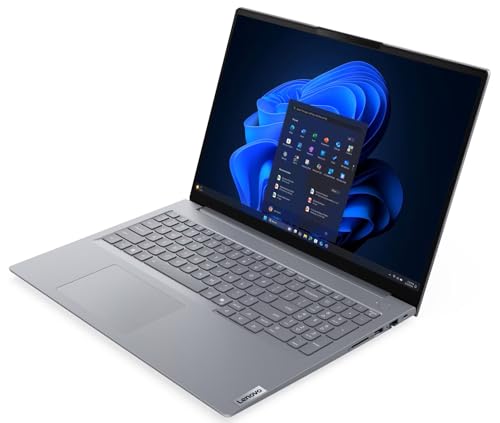 Image of Lenovo ThinkBook 16 Gen 9 Copilot+ Laptop with AMD Ryzen 7 250 Processor, 16 inch 1920x1200 IPS Touchscreen Display, 16GB of Memory, 512GB SSD, FHD IR Hybrid Camera, Fingerprint Reader and Windows 11 Pro