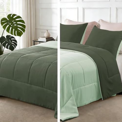Image of Exclusivo Mezcla Reversible Soft Twin Comforter Set, 2 Pieces