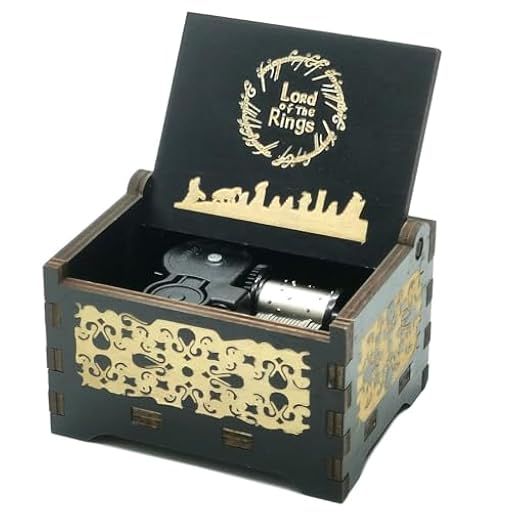 Micteney El señor de los Anillos Regalos Originales,Caja de Musica el señor de los Anillos Lord of The Rings | Ya disponible en tu tienda friki favorita! En mundofriki.es!