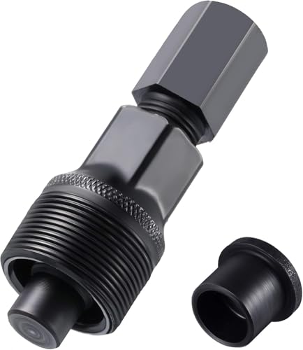 Amazon Caremore Crank Removal Tool Crank Remover Bicycle Crank Puller Bike Crankset Arm Puller Compact Crankset Pulley Cycling Power Bottom Bracket Tool Repair Maintenance Remover for Bikes, Black #ad