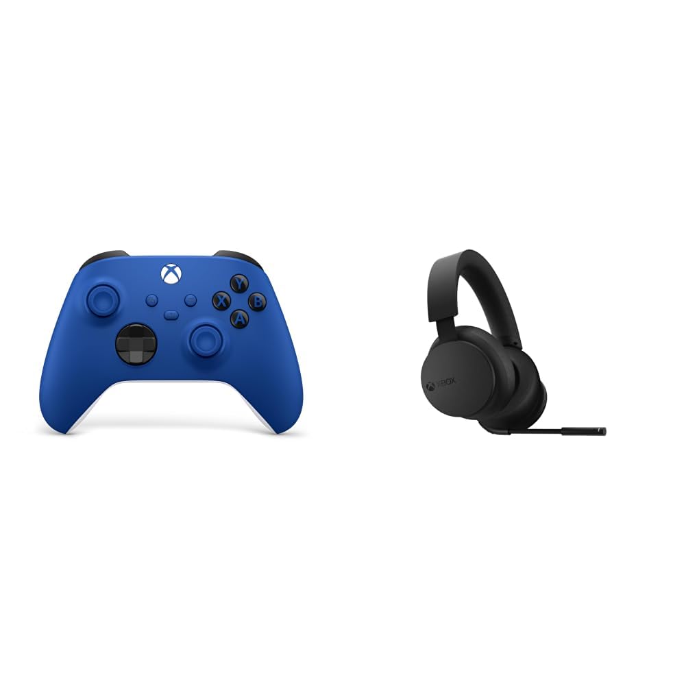 Xbox Wireless Controller Shock Blue Series X|S, One, Windows 10/11, iOS y Android Auriculares inalmbricos Series X|S, One y dispositivos Windows